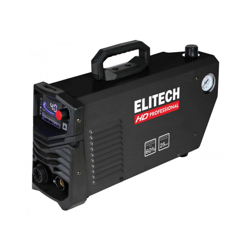 Сварочный аппарат для плазменной резки ELITECH HD WM 40 PLASMA (220В,1фаза, 4.9кВт,20-40А,20мм,6.3к)