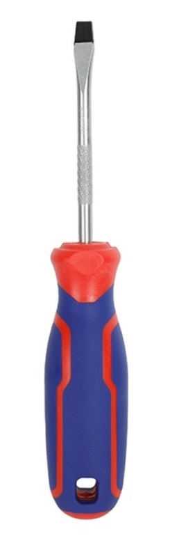 Отвертка плоская SL6.5 х 100 мм, магнит. наконечник, CR-V, WORKPRO (1/12)