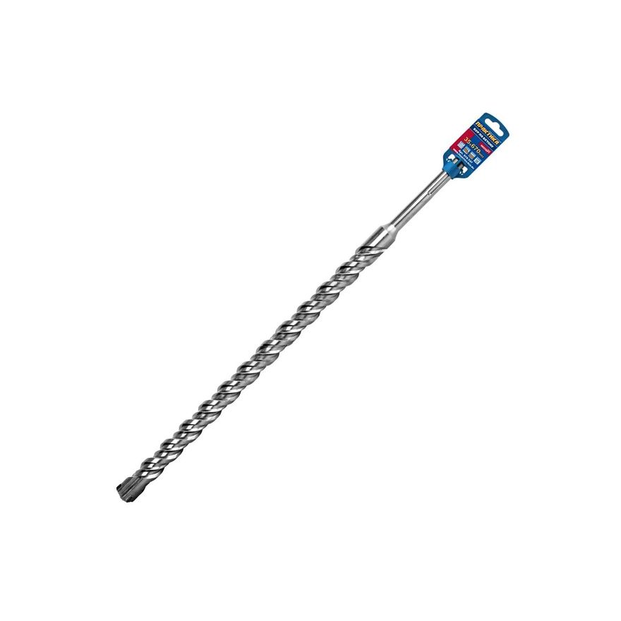 Бур SDS-MAX 35.0 х 670 мм, квадро, серия эксперт, Практика