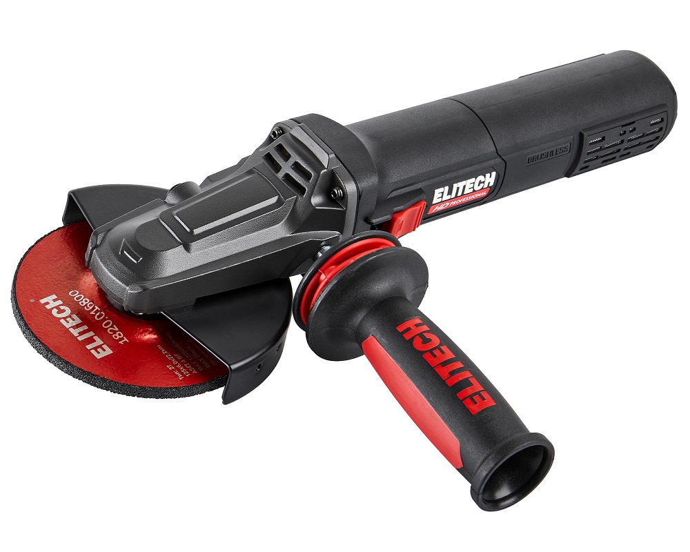 УШМ ELITECH HD AG 1512E (125мм,1500 Вт, 4000-9000 об/мин,пл.пуск,регул.об, 2.5кг) (Е2213.052.01)