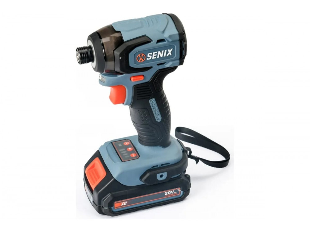 Винтоверт акк SENIX PDIX2-M6-EU (X2, 20В, 1х4Ач, 180Нм, ЗУ)