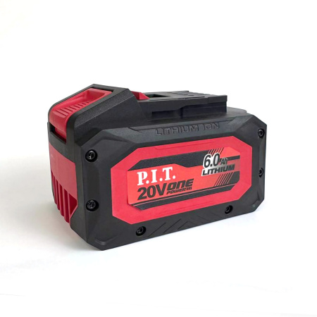 Аккумулятор OnePower P.I.T. PH20-6.0 (20В, 6Ач, Li-Ion, индикатор заряда, 5 контактов) (1/20)