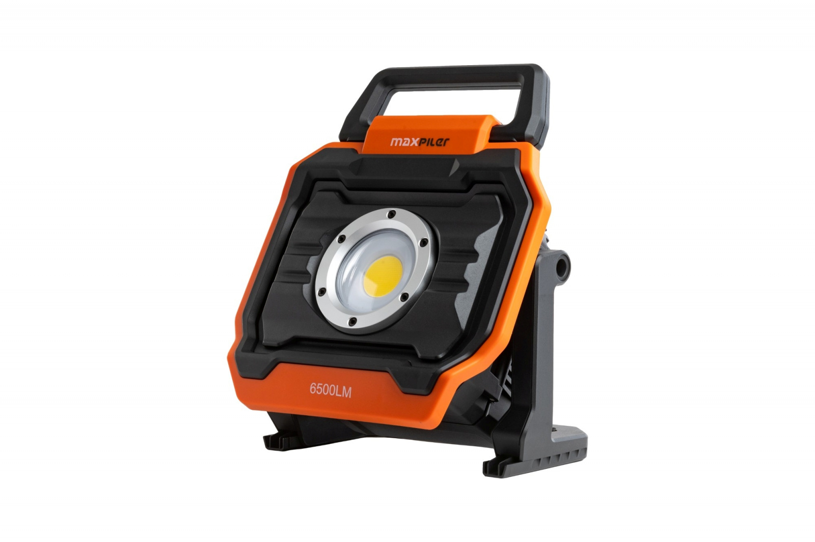 Фонарь универс акк MAXPILER MWL-03 (аккум+сеть, 6500/1000Лм, 2реж, USB, крепл. на штатив)