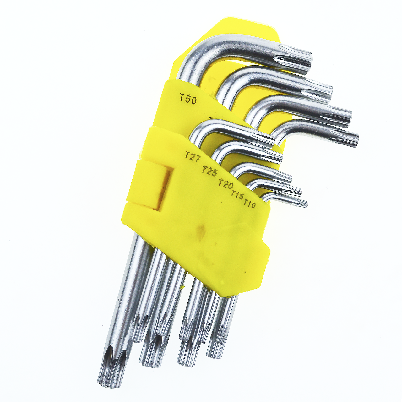 Ключ Torx, набор 9шт, T10-T50 с отверстием, Инструмент №1 (1/10/60)