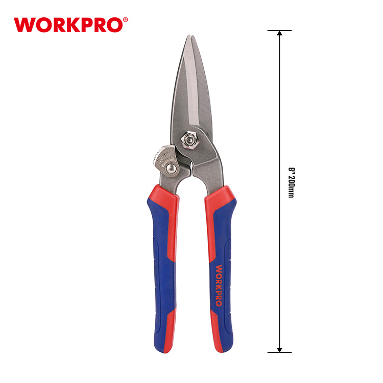 Ножницы универсальные 200 мм, усиленные, кованые WORKPRO (1/6)