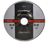 Круг шлифовальный абразивный по металлу 230 х 6.0 х 22мм, YIDA (T968050)  (25/50)