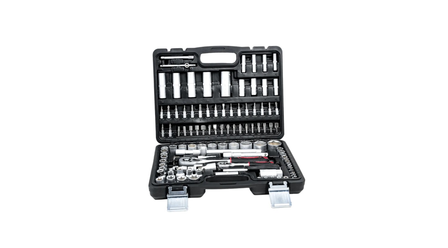 Набор инструментов MaxPiler  MXT-108-SET (108 предметов, 1/2" и 1/4", CrV)