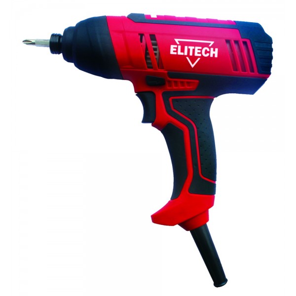 Шуруповерт сетевой ударный ELITECH ВУ 250РЭ (250Вт,100Нм,HEX1\4",М6-М12)