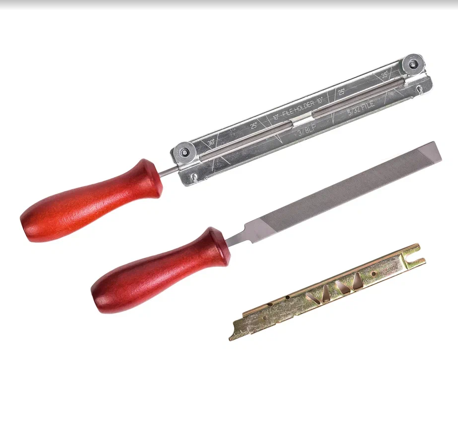 Набор для заточки цепи MaxPiler  MFS-4001 (4 мм, для цепей с шагом 3/8"P и 1/4")