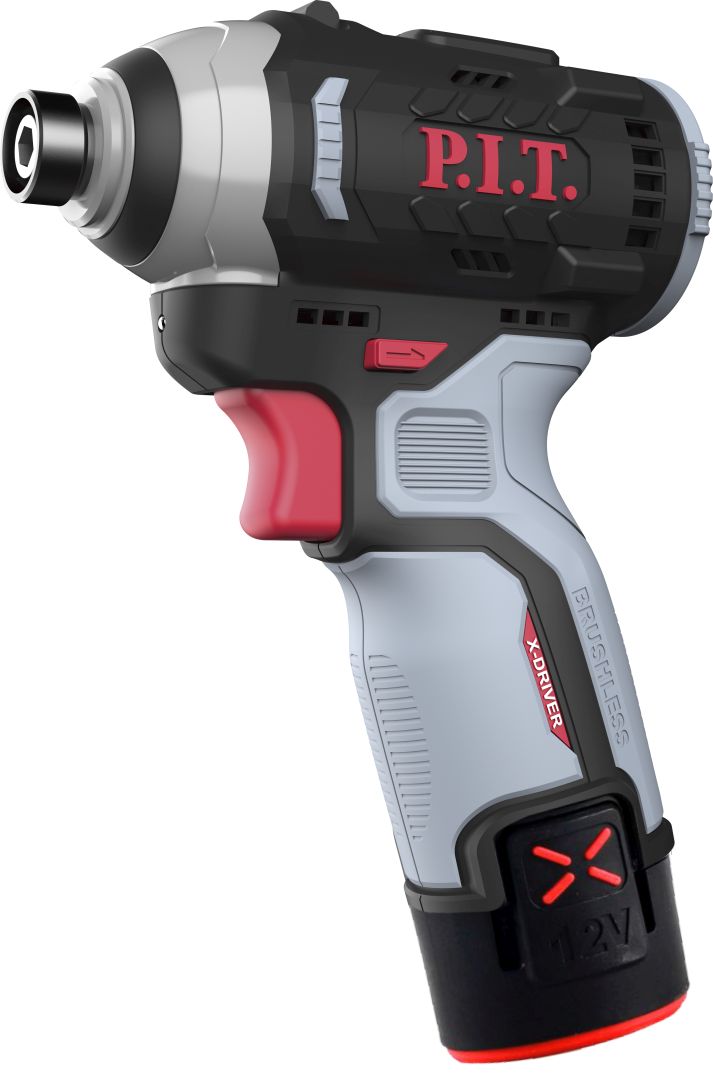 Винтоверт акк P.I.T PSD12K-120A/2 (б/щет,12В, 2х2Ач, 120Нм, 3скор, 0-4300уд/мин, HEX 1/4")