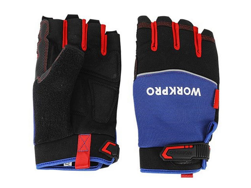 Перчатки беспалые XL, WORKPRO (ЧЕСТНЫЙ ЗНАК)