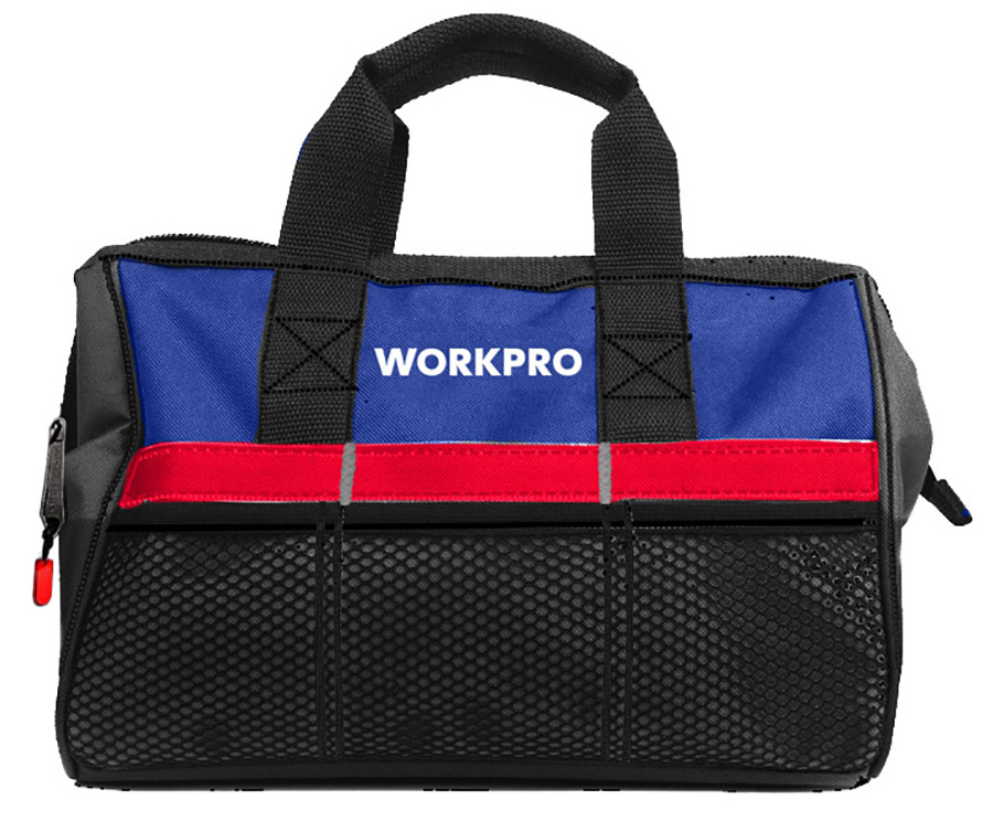 Сумка для инструмента 500D 320х210х230 мм, на молнии, WORKPRO