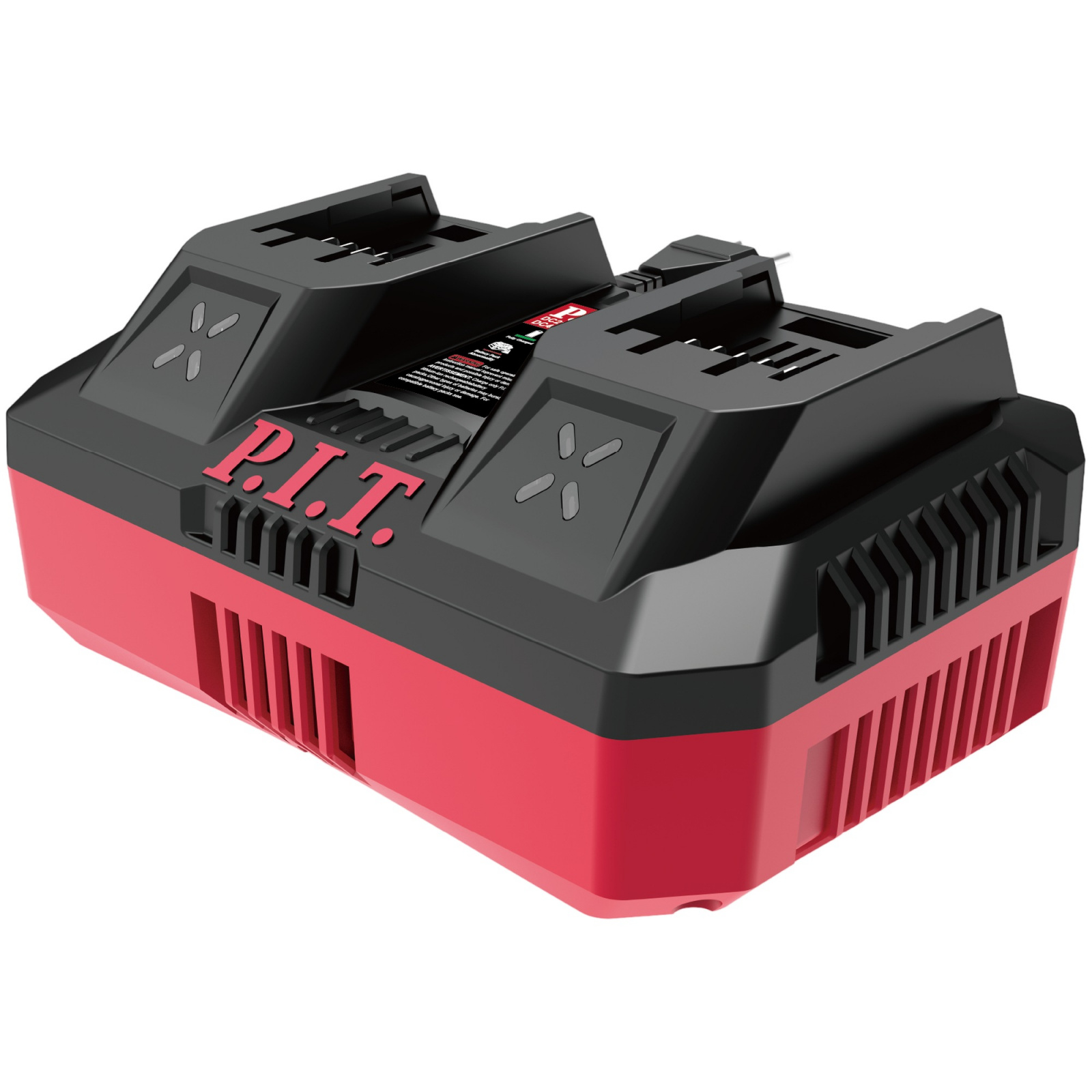 Устройство зарядное двухпортовое P.I.T PC20801 (20В/40В, 4.0А/8.0А, 220Вт, для OnePower)