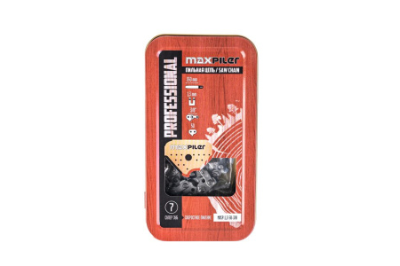 Цепь пильная MXSP-1,3-50-3/8, метал. коробка, Maxpiler (1/80)