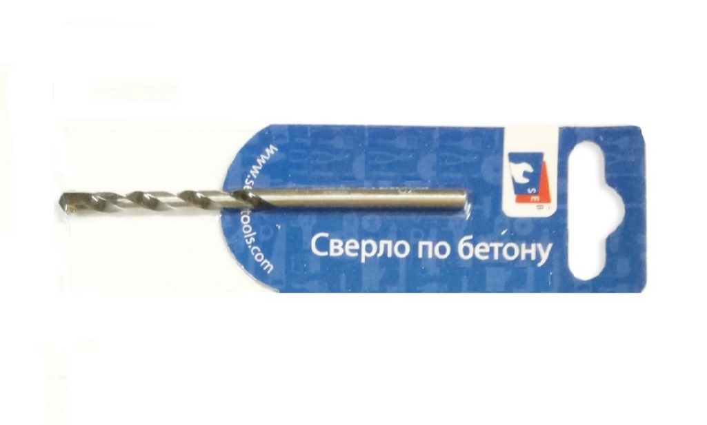 Сверло по бетону  4 х 75мм, TORGWIN (T391804)