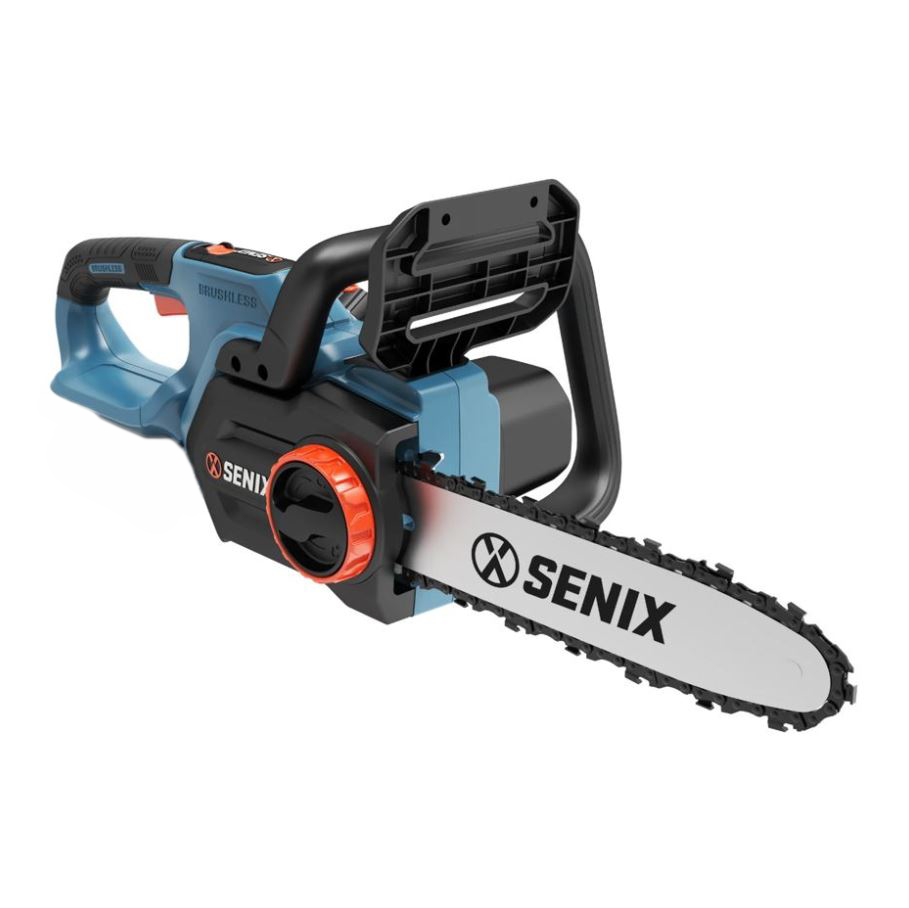 Пила цепная акк X2 SENIX CSX2-M-EU-0 (Solo, 20В, б/щет, шина 30см, 4000 об/мин, 8м/с, без АКБ и ЗУ)
