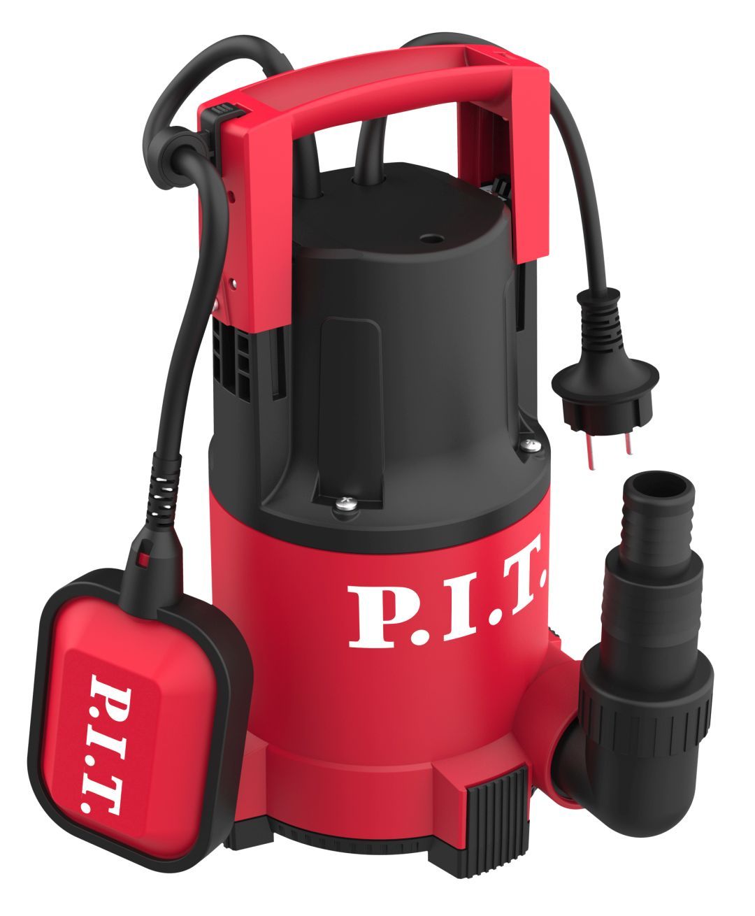 Насос дренажный P.I.T PSW550-C (550Вт, чист вода, напор 9м, производ 150л/мин, корпус удар пластик)