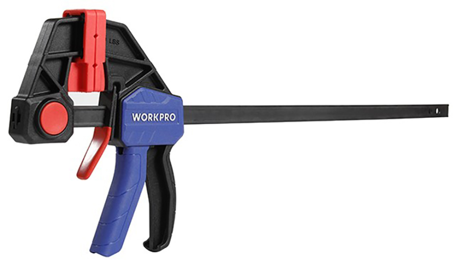 Струбцина пистолетная, 150 мм (6"), быстрозажимная/распорная (до 135 кг), WORKPRO