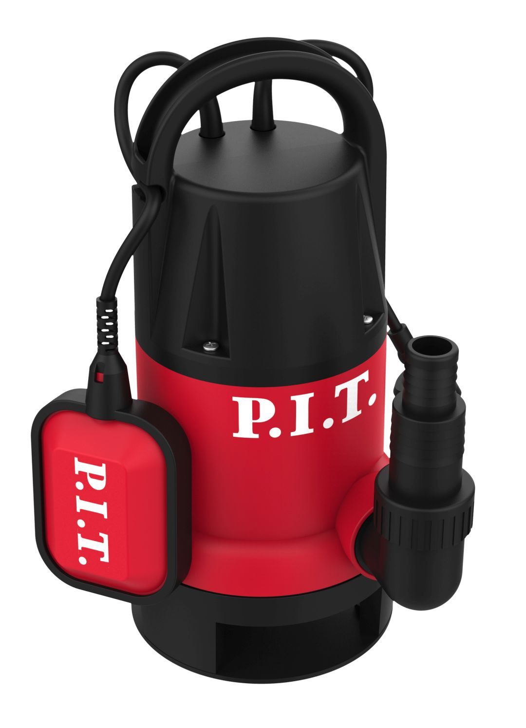 Насос дренажный P.I.T PSW1100-W (1100Вт, гряз вода, напор 12м, производ 300л/мин, корпус ударпластик