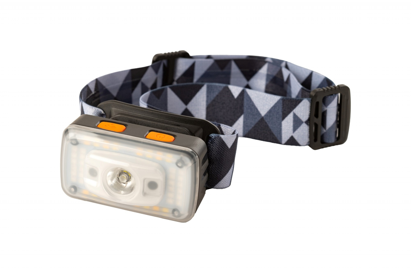 Фонарь налобный акк MAXPILER MHF-03 (300/150Лм, LED SMD, 55гр, 7реж, 3-24ч, сенсор)