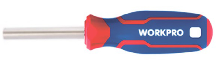 Отвёртка магнитная битодержатель 1/4", WORKPRO(1/12)