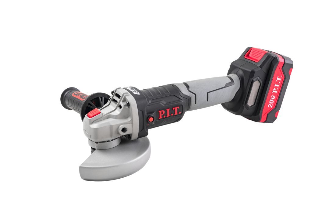 УШМ акк P.I.T PWS20H-125A/1 (б/щет, 125мм, 20В, 1х4Ач, 7000об/мин, кейс)