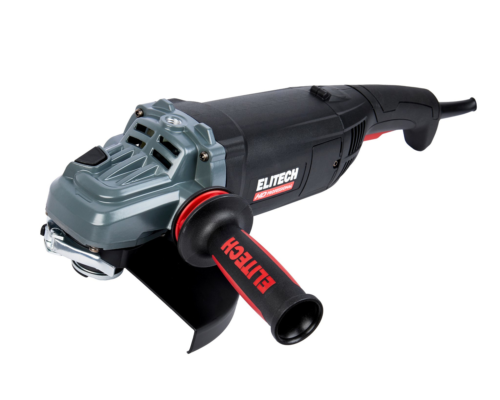 УШМ ELITECH HD AG 2523E (230мм,2400Вт,6000об/мин,6.3кг,кор,QUICK-FIX,быстр.кожух,пл.пуск