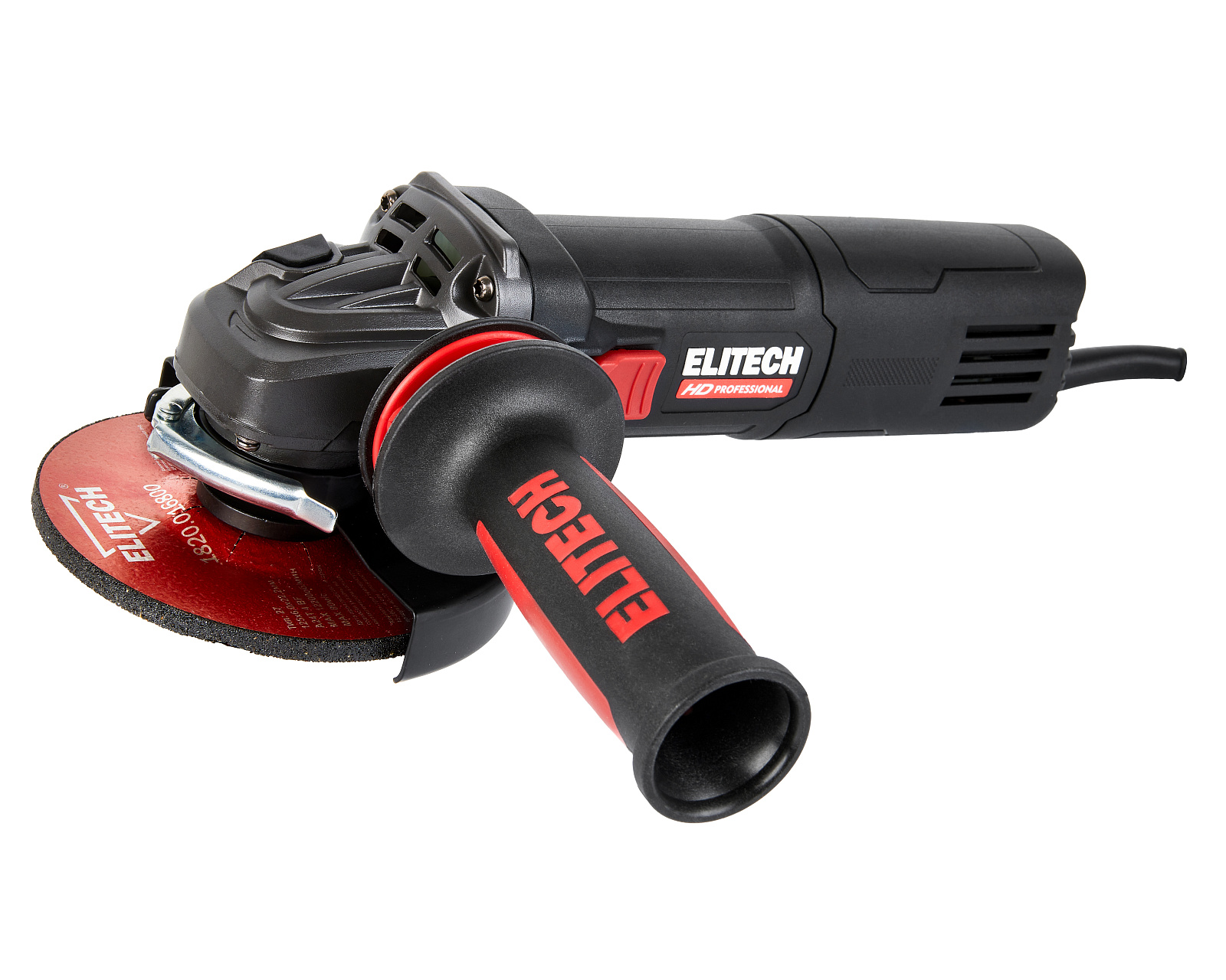 УШМ ELITECH HD AG 1412E (125мм,1400Вт,4000-11000 об/мин,2.3кг)