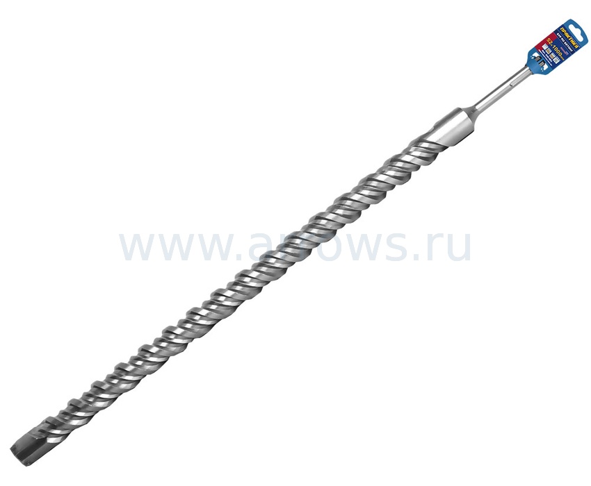 Бур SDS-MAX 52.0 х1000 мм, квадро, серия эксперт, Практика