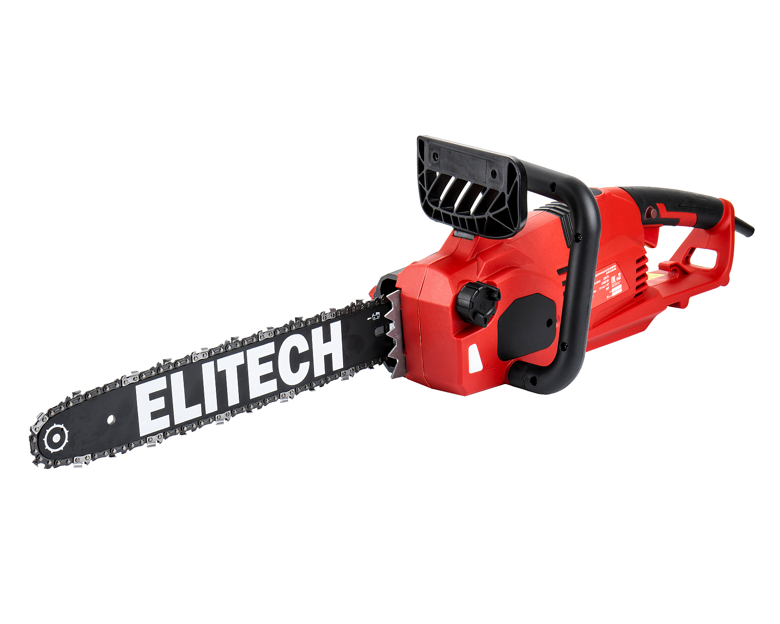 Пила цепная электр ELITECH ПЭ 2416ПРБ (2400Вт, шина41см,14м/с) (E1611.020.00)