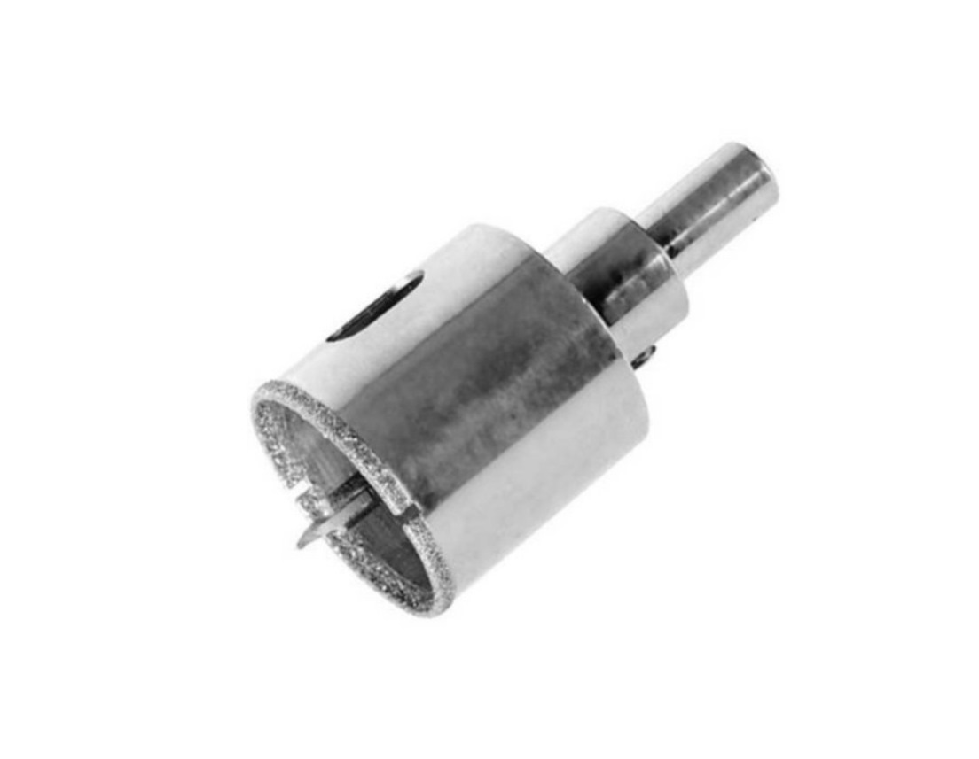 Коронка алмазная по кафелю и стеклу  50 мм с ц/с, TORGWIN (T777808) (1)