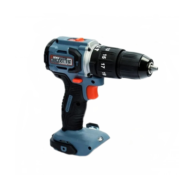 Дрель акк удар X2 SENIX PDHX2-M2-EU-0 (20V, 60Нм, без АКБ и ЗУ)