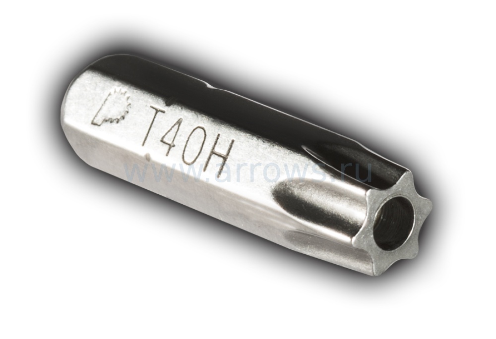 Бита Torx 40 х 25, сталь CrV-S2, серия "Профи", уп.2шт, ПРАКТИКА