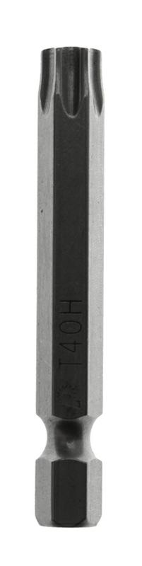 Бита Torx Tamper 40 х 50, сталь CrV-S2, серия "Профи", уп.2шт, ПРАКТИКА
