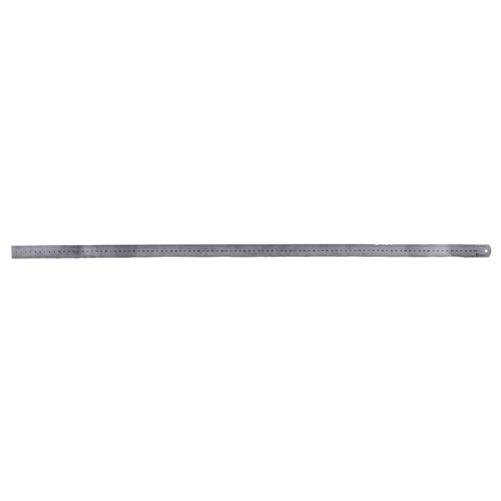Линейка 1000 × 28 × 0.7 мм, нерж.сталь,  КОБАЛЬТ (1/12)