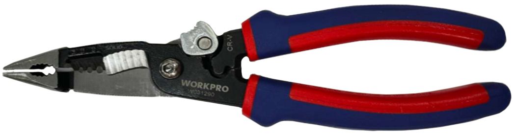 Инструмент для зачистки проводов 5 в 1, многофункциональный, WORKPRO (1/6)