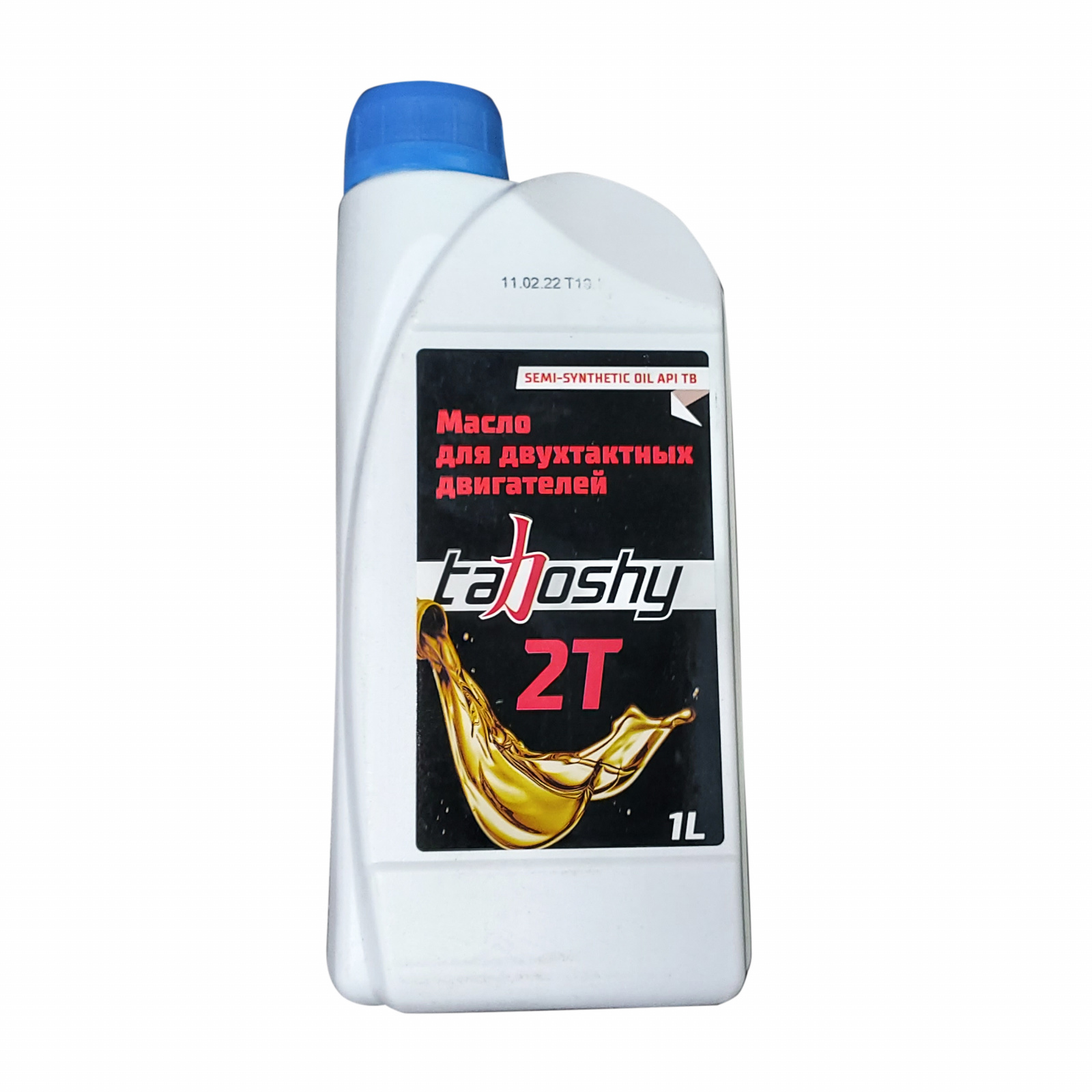 Масло 2Т полусинтетическое API TB, 1л, Tahoshy (1/12)_ЧЗ