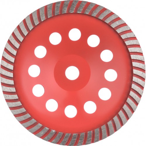 Чашка алмазная турбо серия "Red chili", 230 х 22 мм, Vertex (1/20), 04-230-15