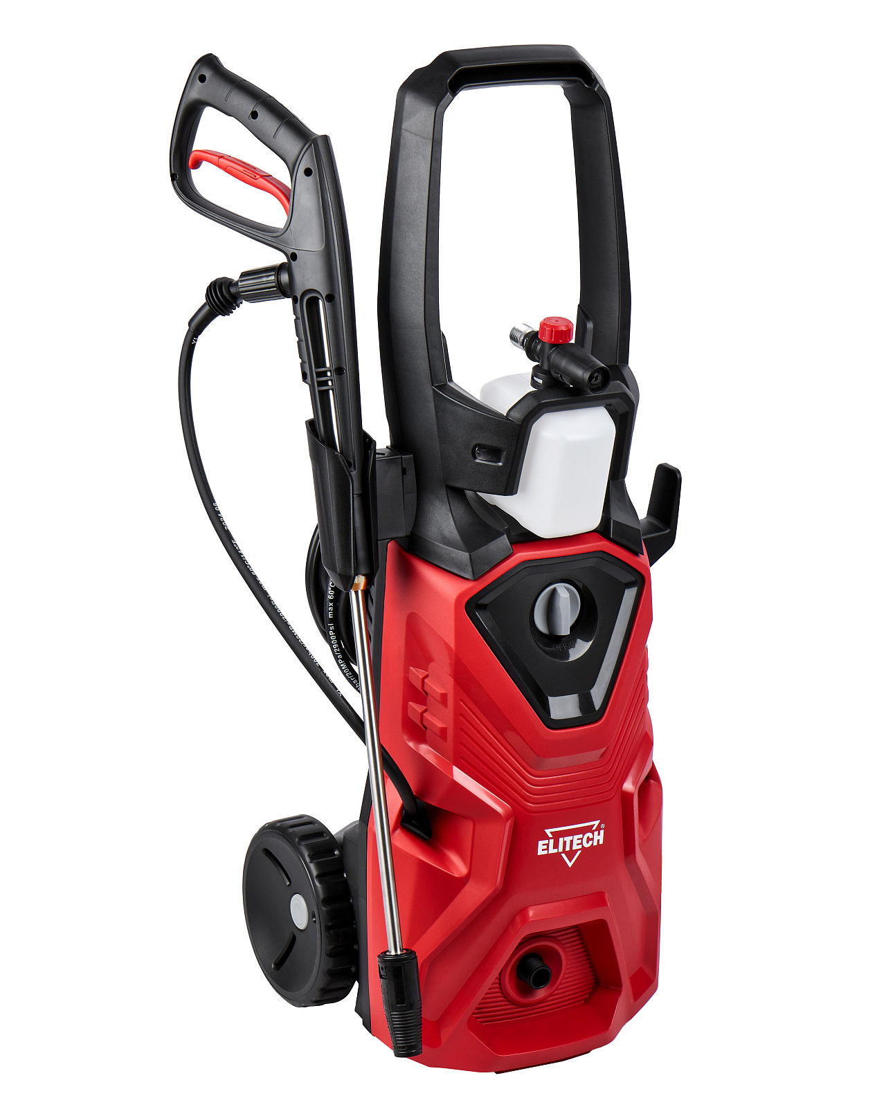 Мойка высокого давления ELITECH М 2500РКП (2500Вт,ном125/мак180бар,9л/мин,п/ген1.0л,10.8кг,самовсас,