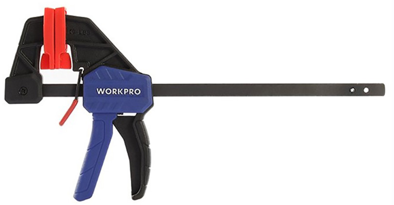 Струбцина пистолетная, 100 мм (4"), быстрозажимная, WORKPRO
