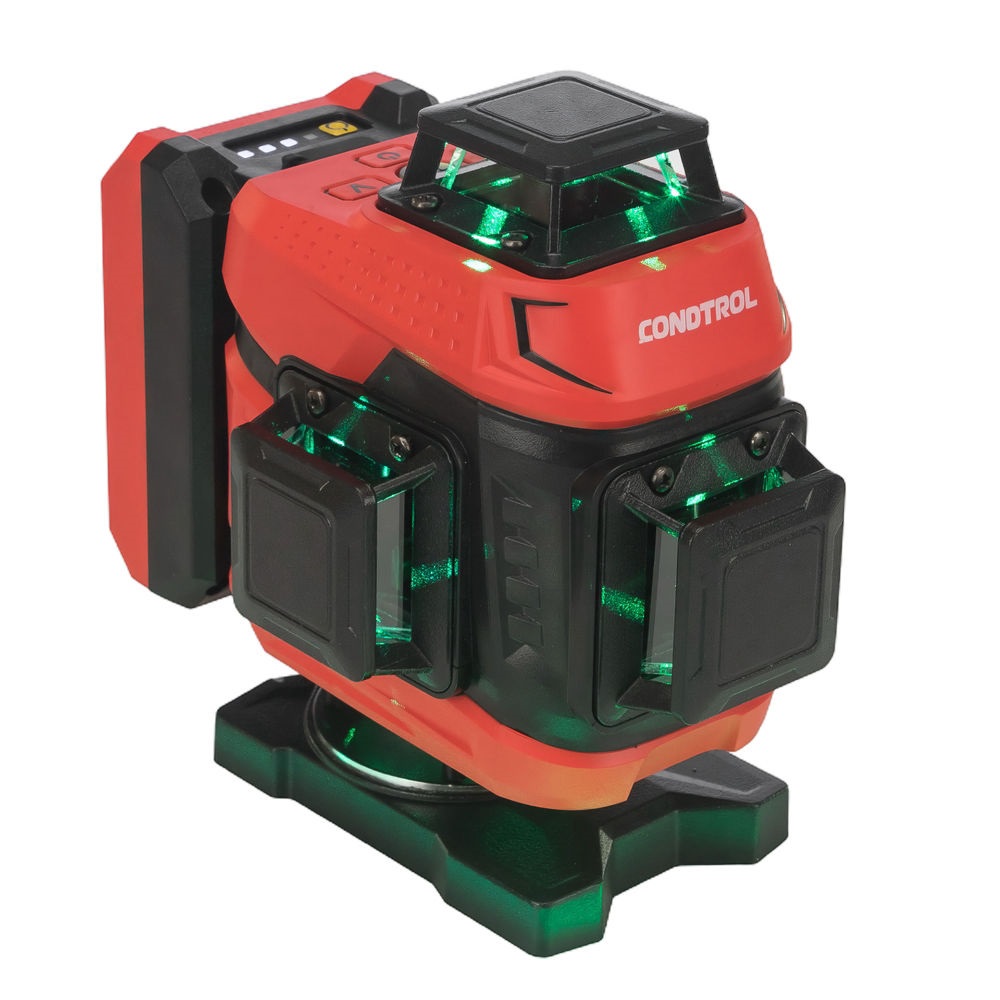 Нивелир лазерный CONDTROL Fliesen 4D new(раб.диап.40м / 60м,1/4", 5/8",0.93 кг)