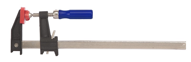 Струбцина, тип F, 50х150 мм, дерев. ручка, WORKPRO (1/8)