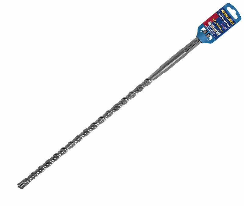 Бур по бетону SDS-MAX 16 х 540мм, квадро, серия эксперт, Практика