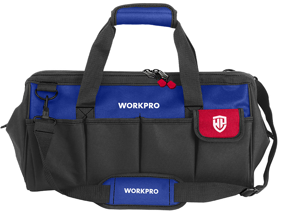 Сумка для инструмента 600D 350х190х220 мм, на молнии, WORKPRO