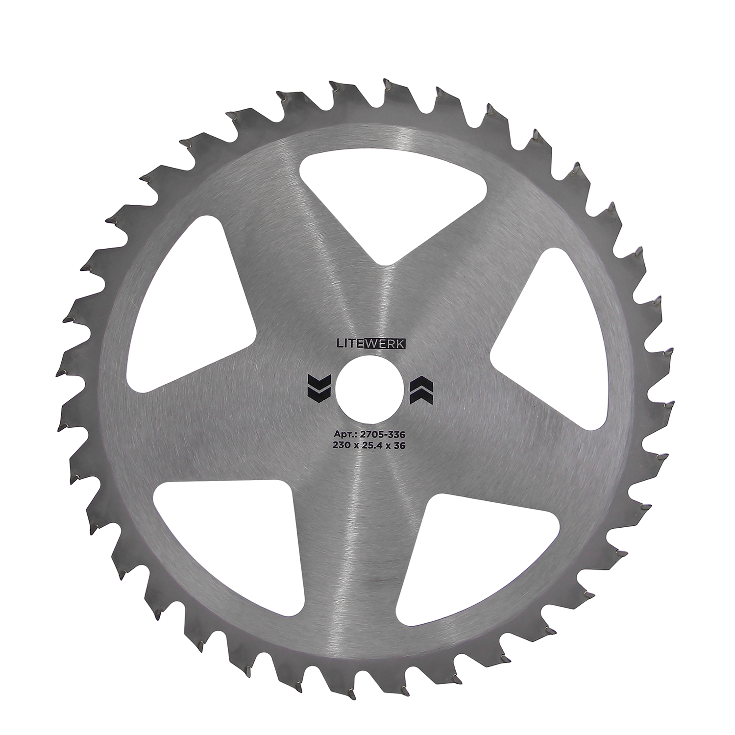 Диск для триммера 230 х 25.4 х 36 Silver star, п/к 25.4х22мм, LiteWerk (1/50) (16-02-033)