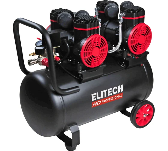 Компрессор ELITECH HD ACF 500-50S (б\масл,500л\м,2.9кВТ,8бар,4цилиндра,ресив.50л,36.5кг,70дБ(А),сто)