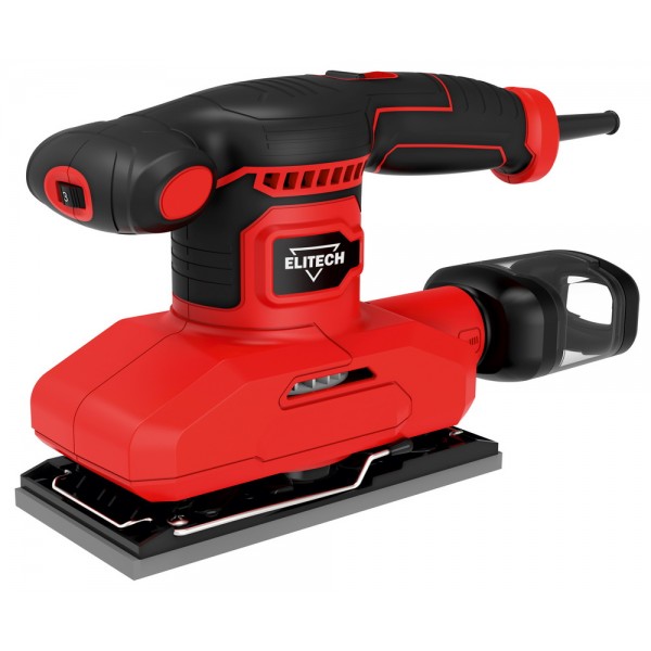 Шлифмашина вибрационная ELITECH(ДМ) МШВ 031Э (92х187мм,300Вт,7000-12000об\мин,ампл-2.0мм,1.5кг,зажим