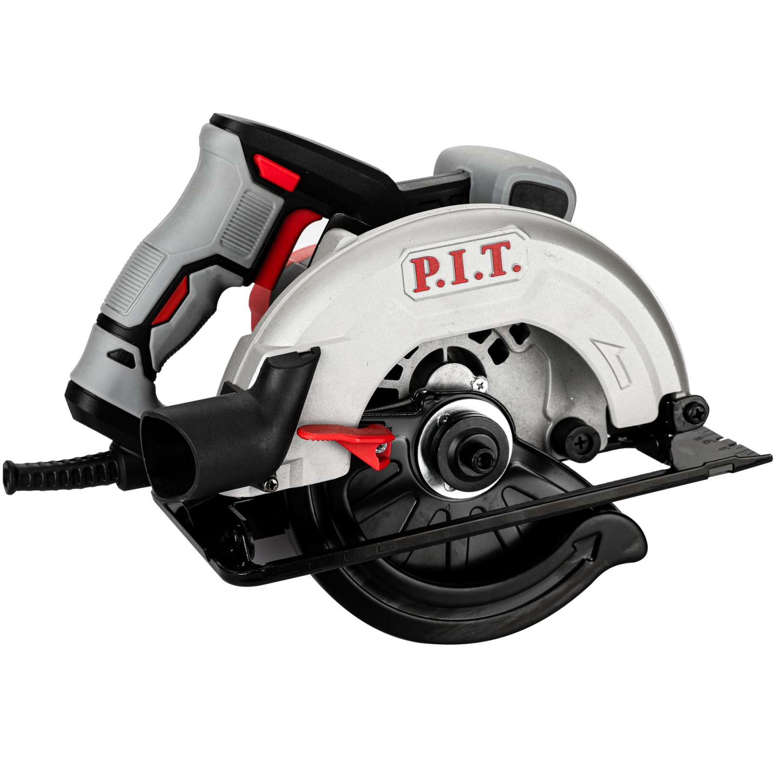 Пила дисковая P.I.T PKS165-C (1200Вт, 5500об/мин, 165х20мм, пропил 35/53мм, 45гр)