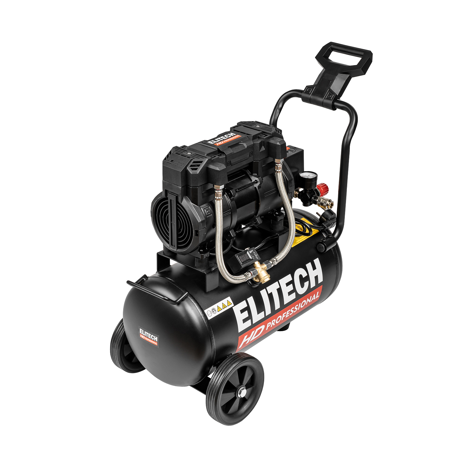 Компрессор ELITECH HD ACF 300-24S (б\масл,300л\м,1.5кВТ,8бар,24л,19.6кг,70дБ) (E0501.002.00) 