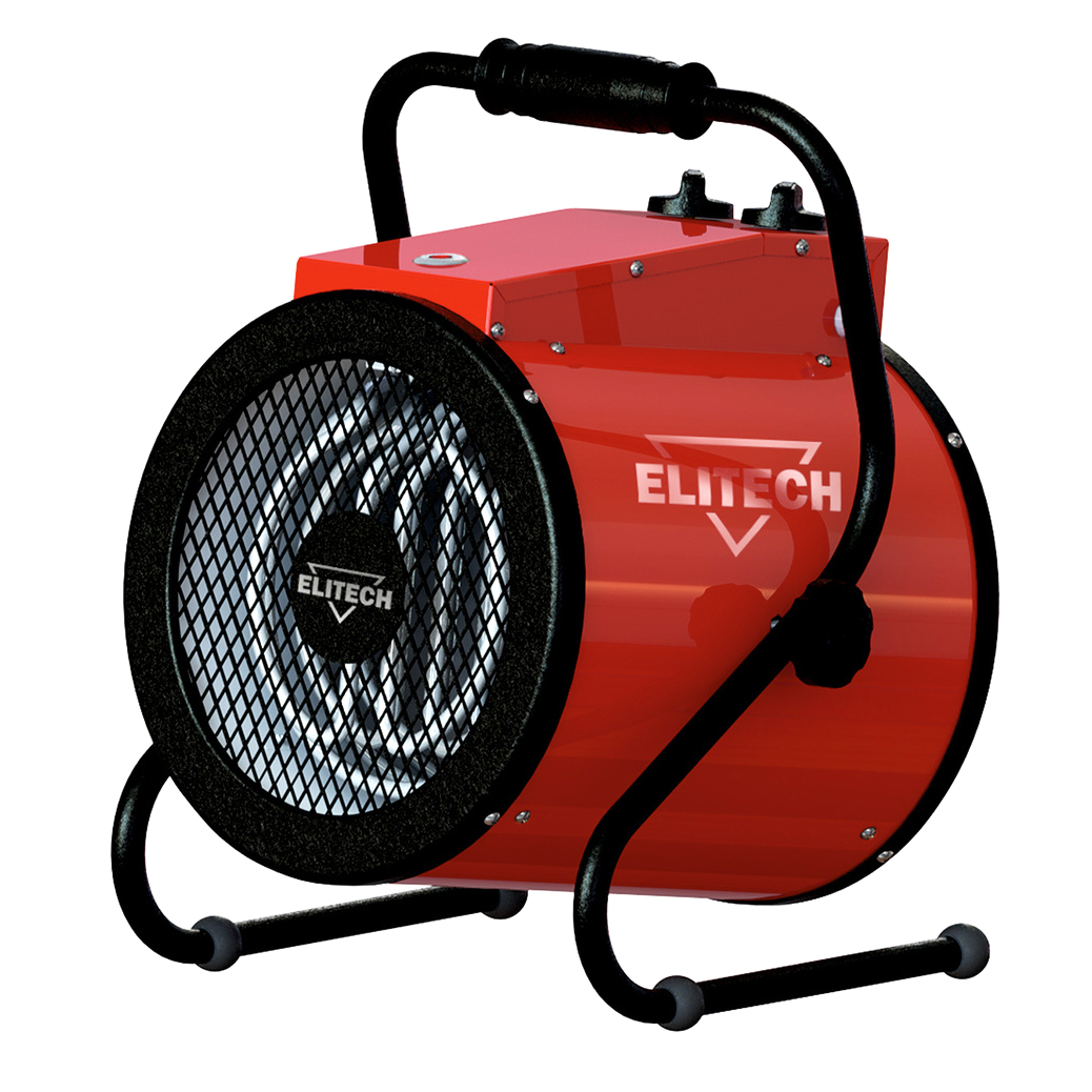 Пушка тепловая электрическая ELITECH ТВ 5ЕК (230В,3/4,5кВт,поток-400м3/ч,электро,термостат,силовая в